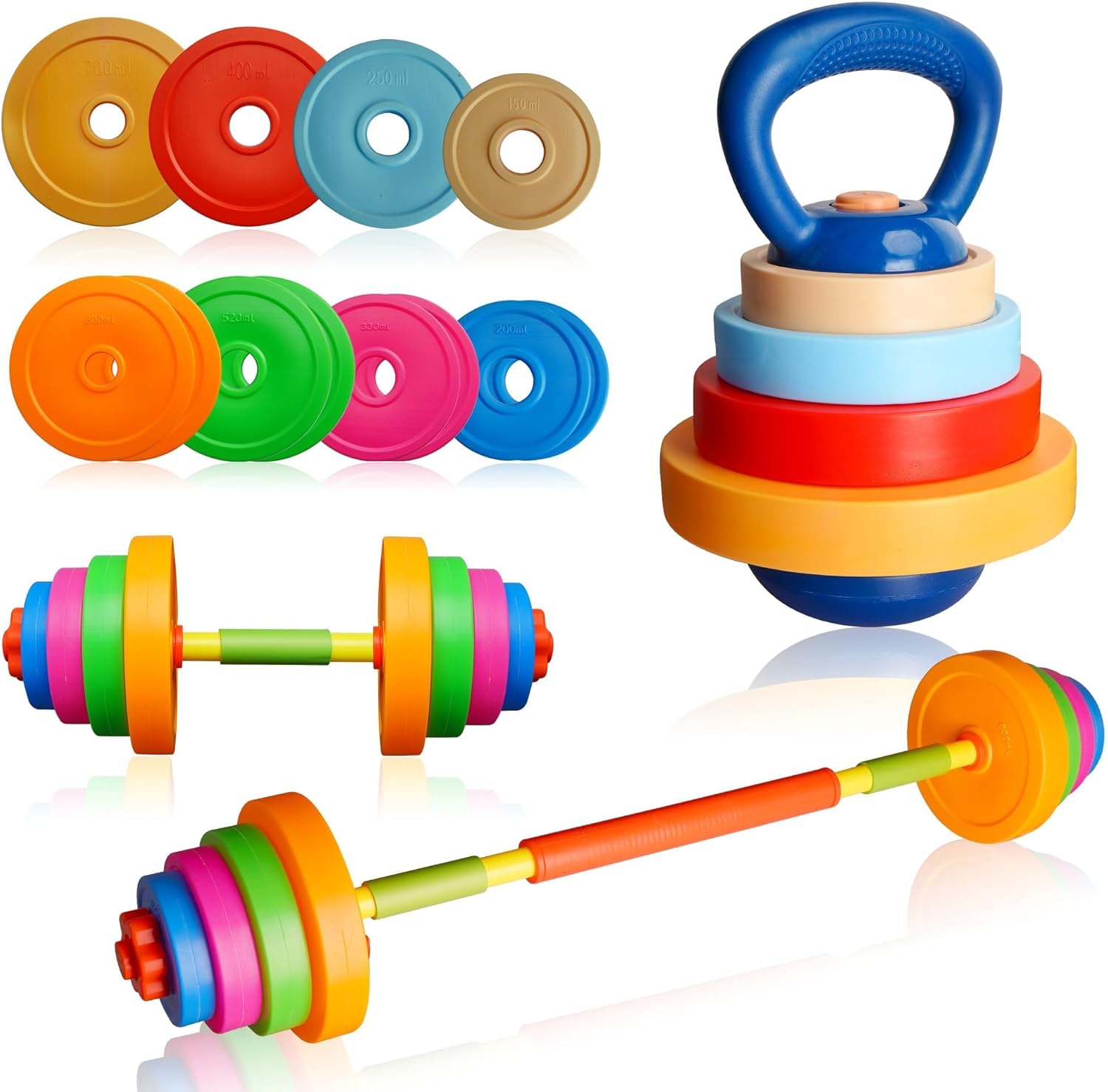 Adjustable Kids Workout Set for Pretend Play