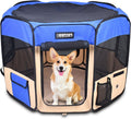 JESPET Pet Dog Playpen 45in Portable Soft Exercise Pen - Spacious