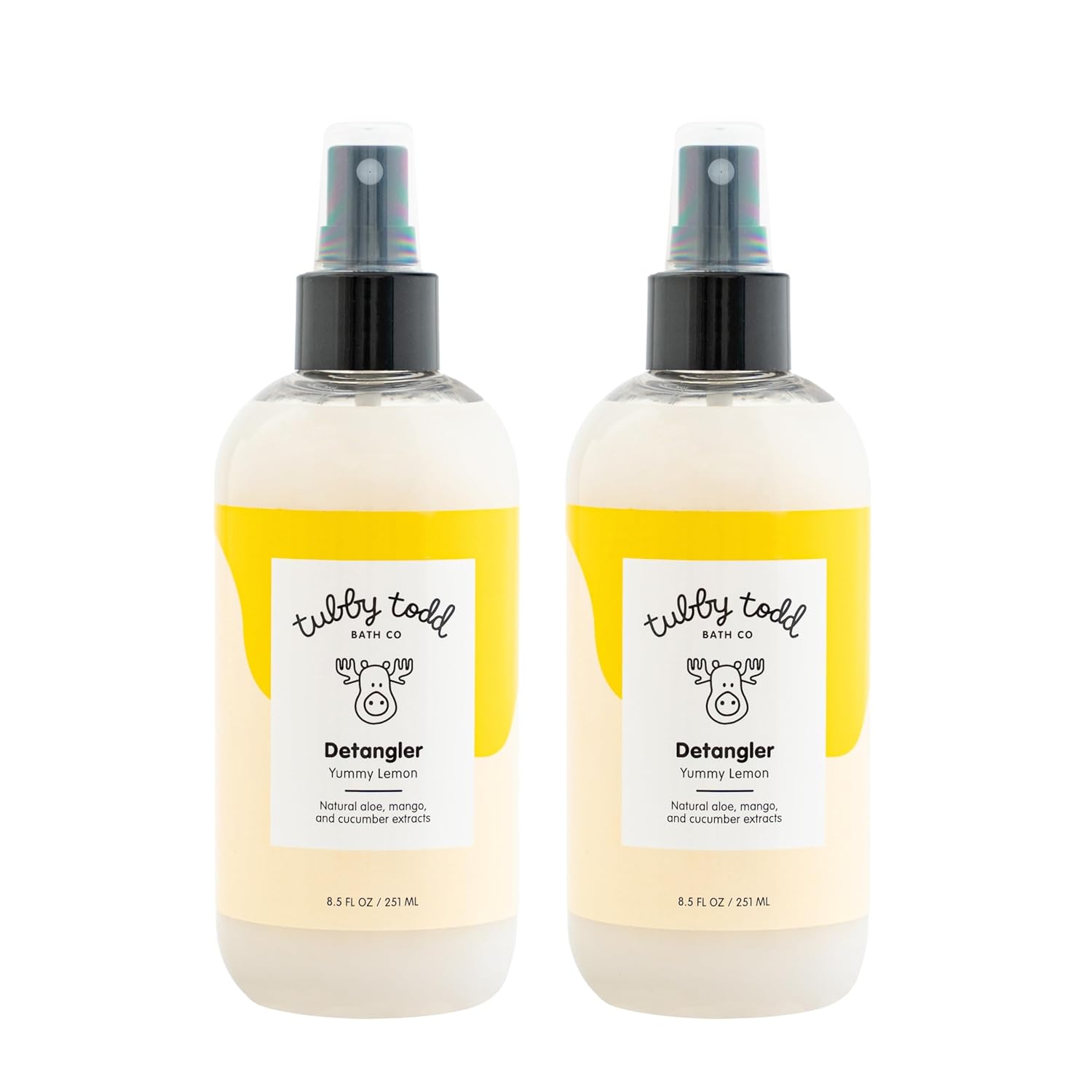 Tubby Todd Hair Detangler Spray for Kids - Tangle-Free Locks