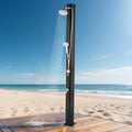 Solar Heated Outdoor Shower 10 Gallon - Simple Poolside Rinse
