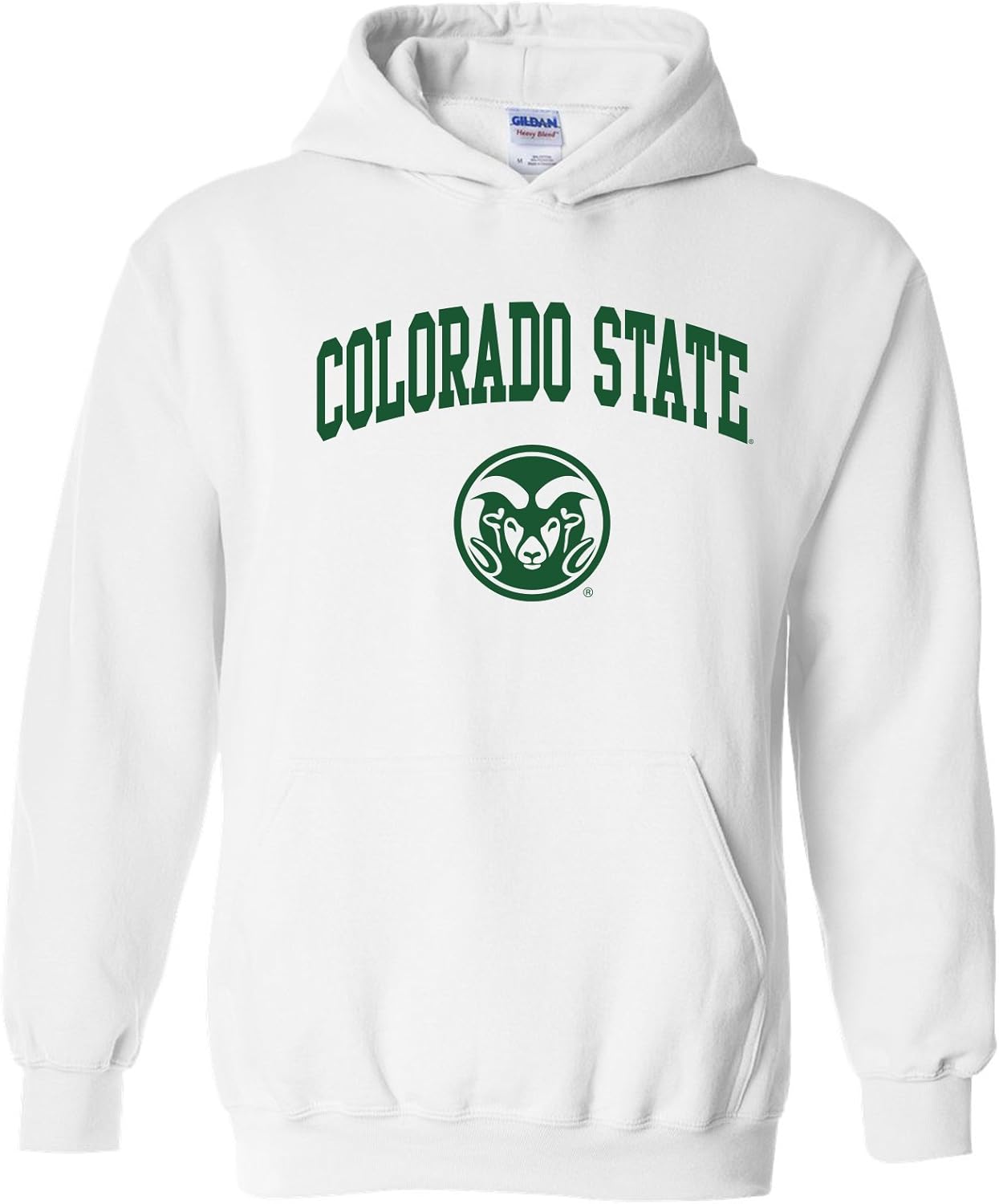 NCAA Officially Licensed College Team Color Arch Logo Hoodie