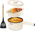 Dezin 2L Non-Stick Electric Cooker Saute Pan for Effortless Cooking