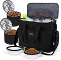 Dog Travel Bag Pet Tote Organizer - Airline Approved Weekend Carrier