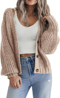Zeagoo Women's 2024 Fall Chunky Knit Cardigans for Cozy Style