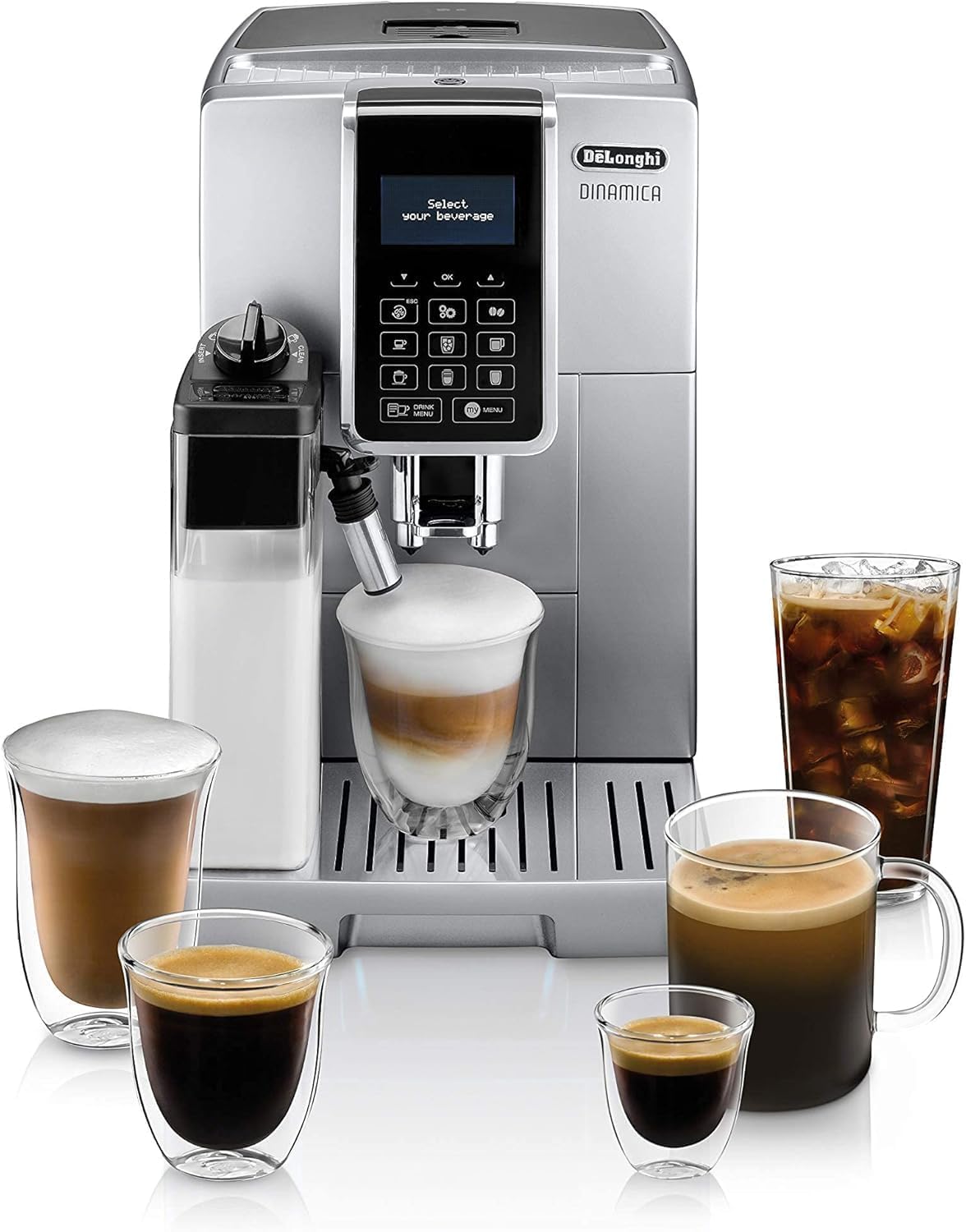 De'Longhi Dinamica Espresso Machine with LatteCrema System