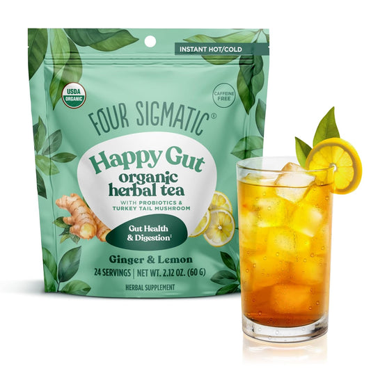 Happy Gut Herbal Tea | Probiotics & Mushroom Blend