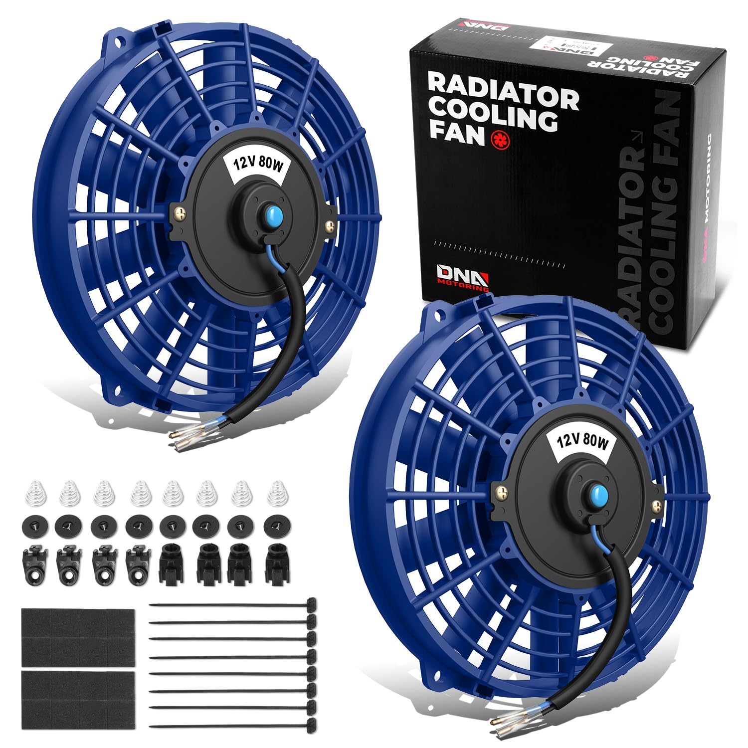 High Performance Electric Cooling Slim Radiator Fan for Cars