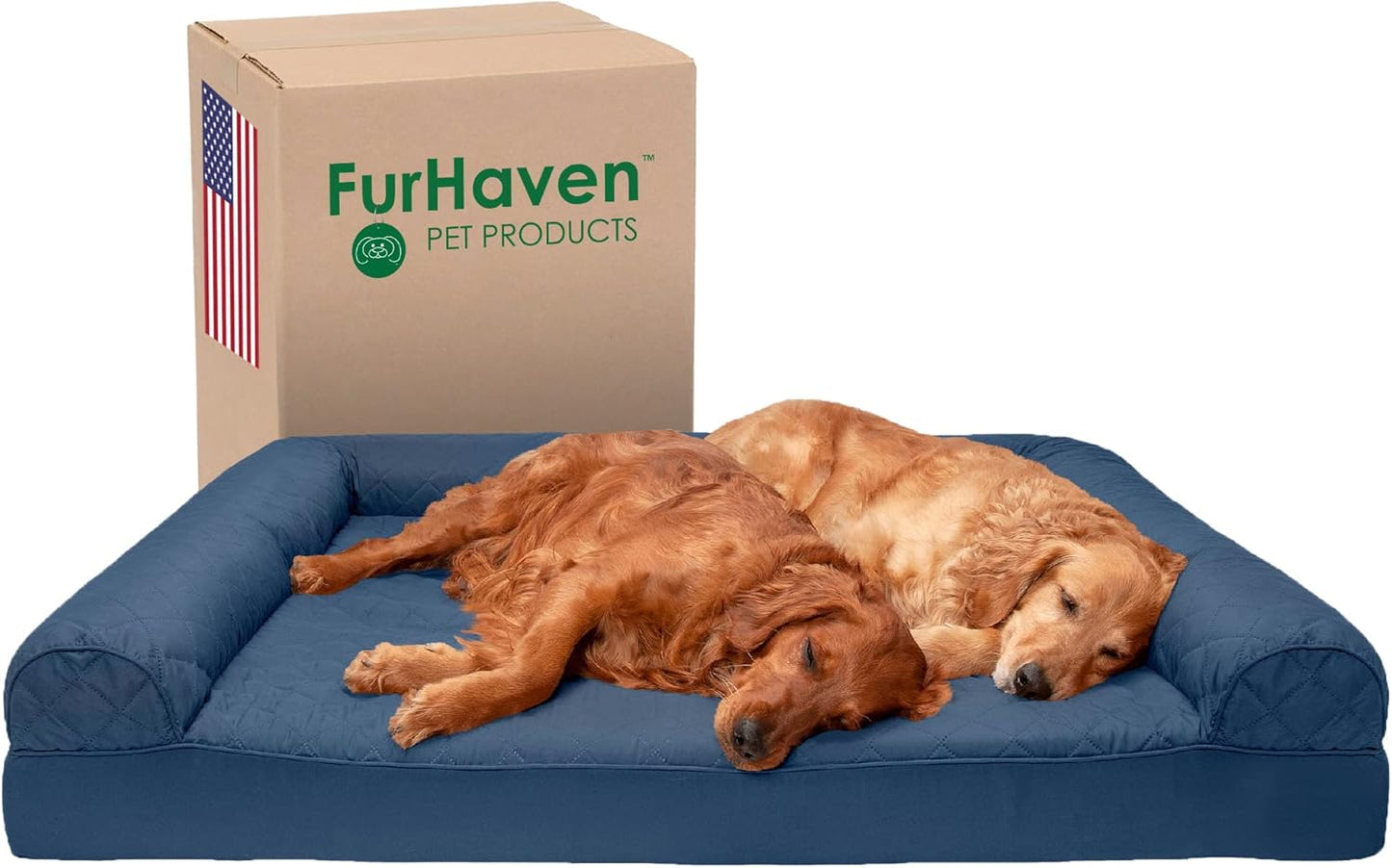 Furhaven Orthopedic Dog Bed for Large Dogs - Jumbo Plus Size