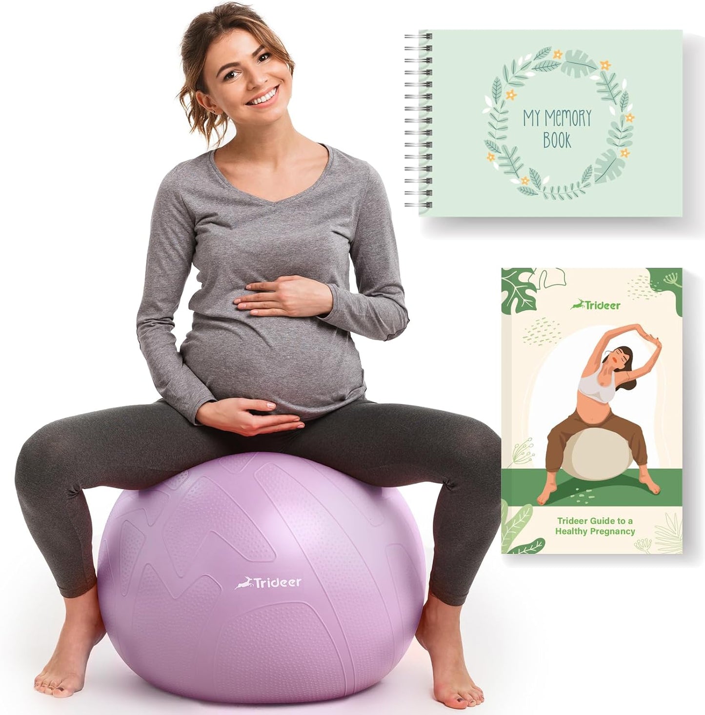 Trideer Pregnancy Ball - Ultimate Maternity Support