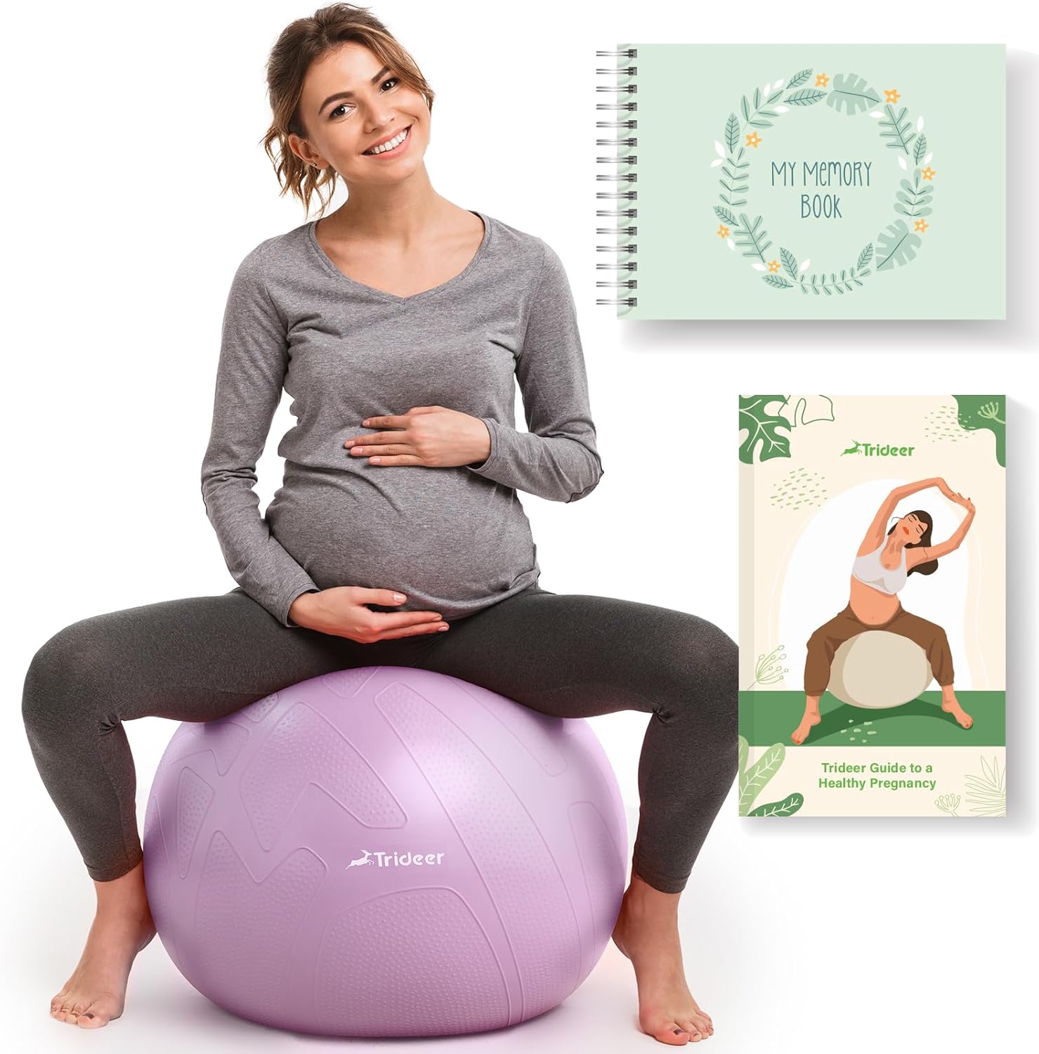 Trideer Pregnancy Ball - Ultimate Maternity Support