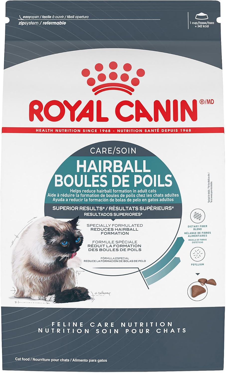 Royal Canin Feline Care Nutrition Hairball Care Cat Food 6 lb