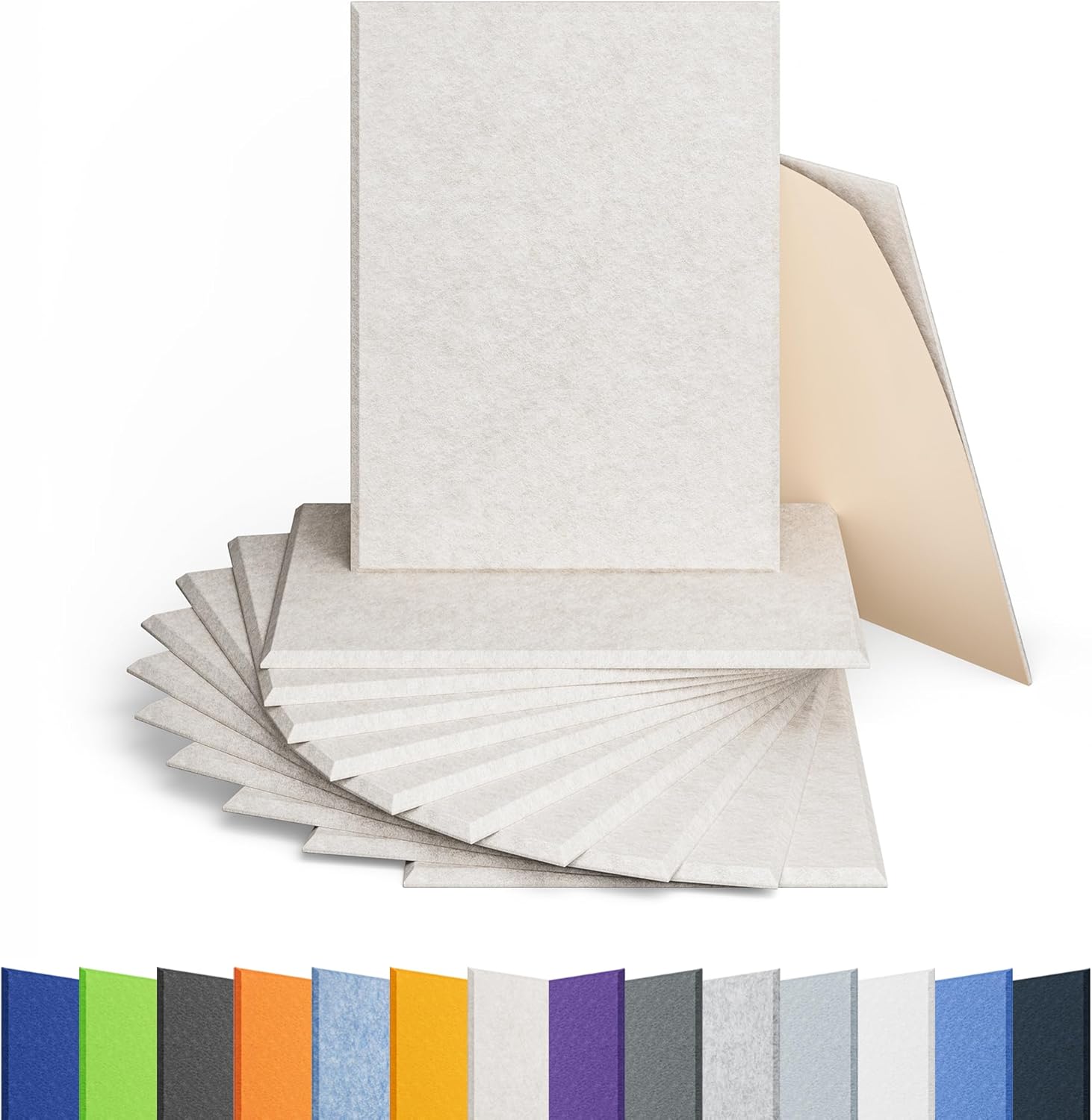 12 Pack Acoustic Panels for Effective Sound Proofing Solutions
