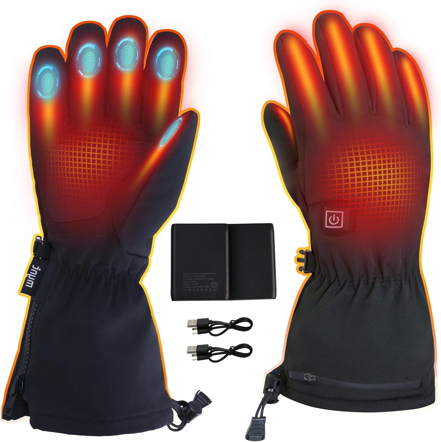 Rechargeable Heated Gloves - Stay Warm Anywhere!