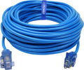 Clear Power Heavy Duty Outdoor Extension Cord 100 FT - Cold Weather