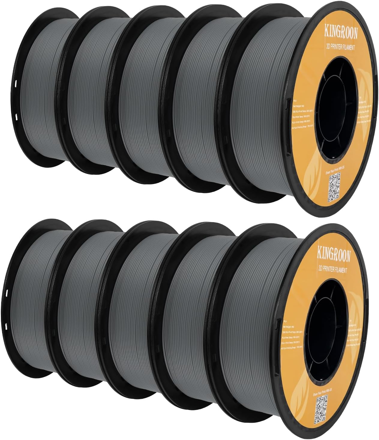Kingroon High Speed PLA Filament for 3D Printing Excellence