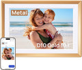 Digital Picture Frame WiFi 10.1 in HD IPS Touch Screen - D10 Gold
