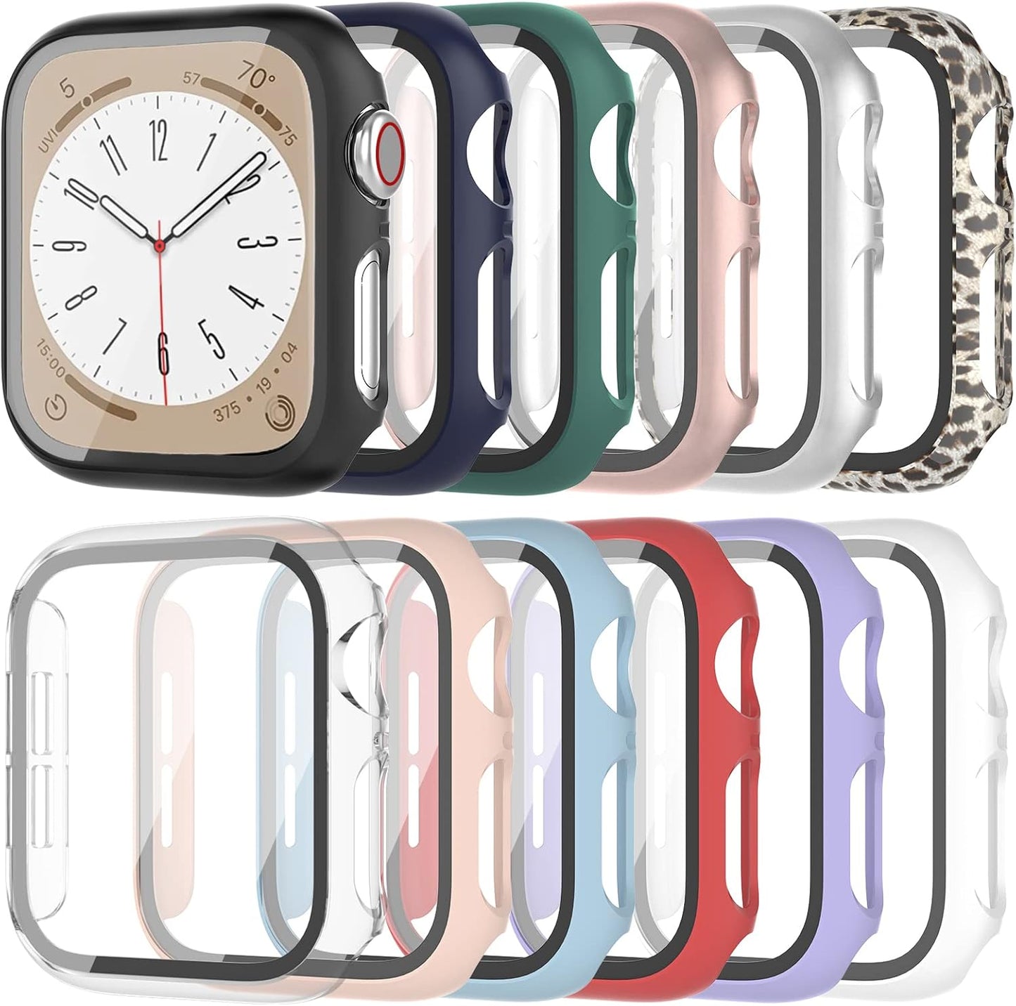 Shockproof Apple Watch 40mm Case + Screen Protector Bundle