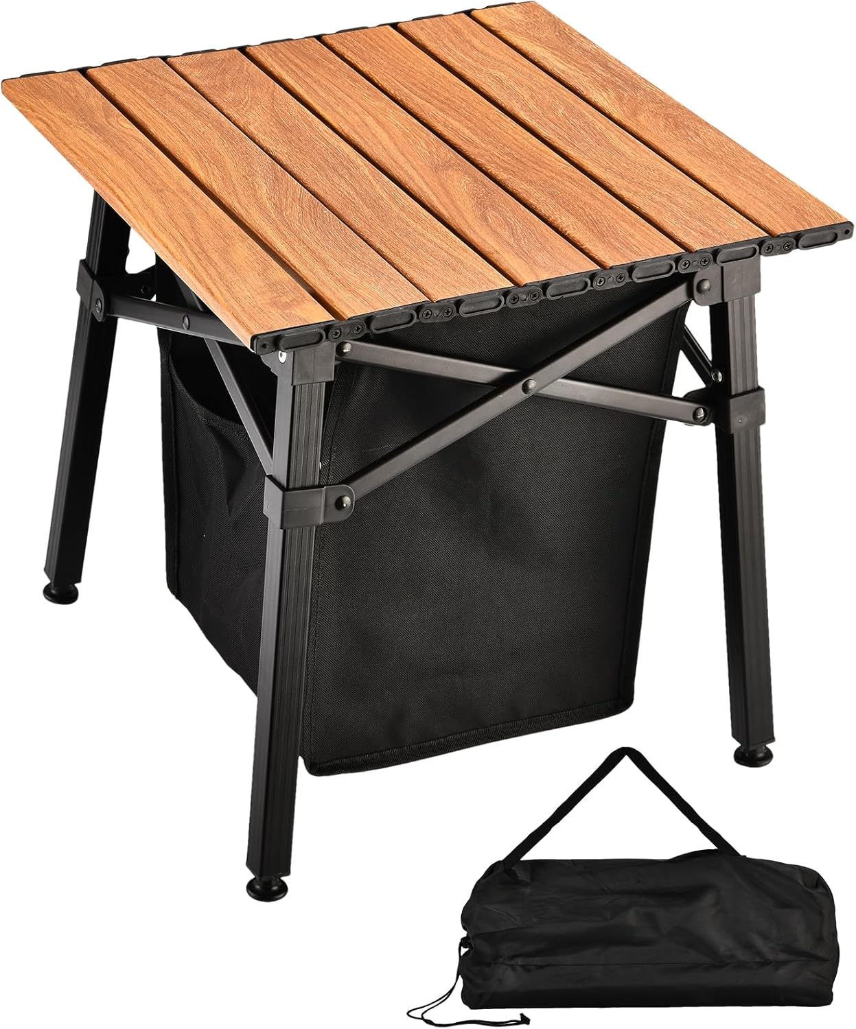 Portable Aluminum Camp Table, Compact & Lightweight