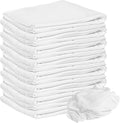 Lint Free Cotton Cleaning Rags 18in x 18in 150 Pack - Soft, Absorbent