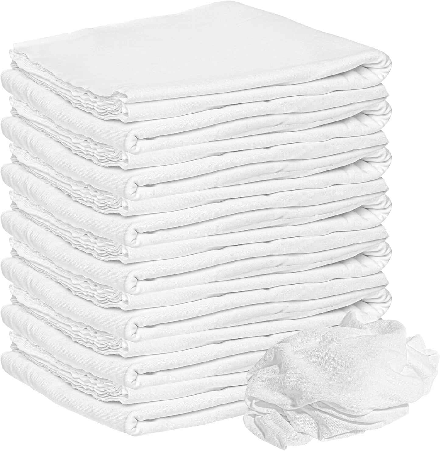 Nabob Wipers Lint Free Cotton Cleaning Rags for All Uses