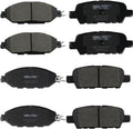 Front Rear Ceramic Brake Pads Compatible With 2014-2020 Nissan