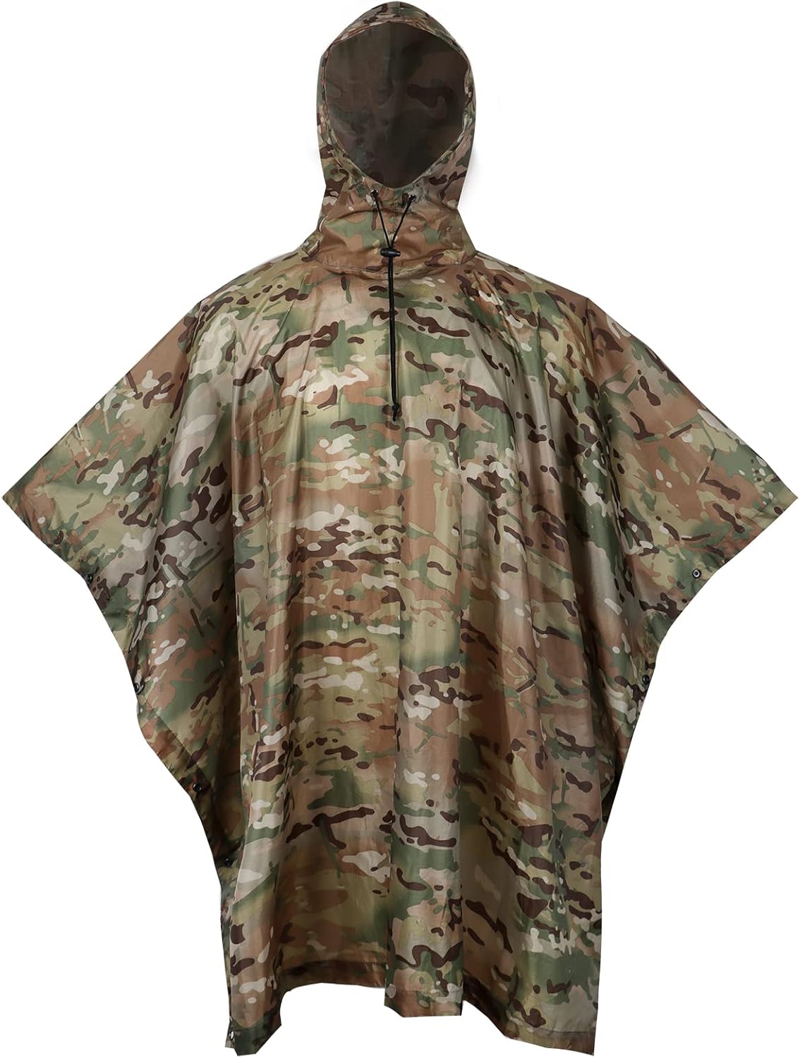 GRVCN Military Rain Poncho Ultra-Lightweight