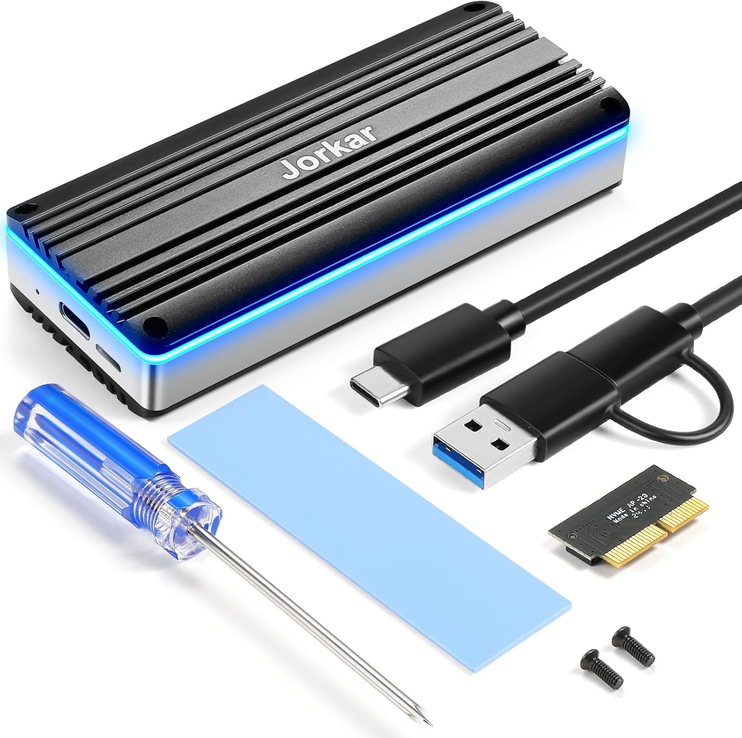 External SSD Enclosure USB-C 3.2 for MacBook SSDs 2013-2017