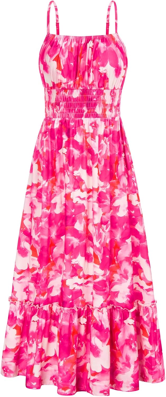 GRACE KARIN Womens Summer Maxi Dress with Pockets and Style
