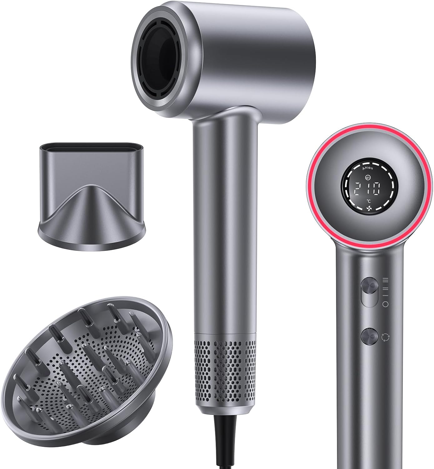 High-Speed Hair Dryer with Negative Ion Technology for Fast Drying