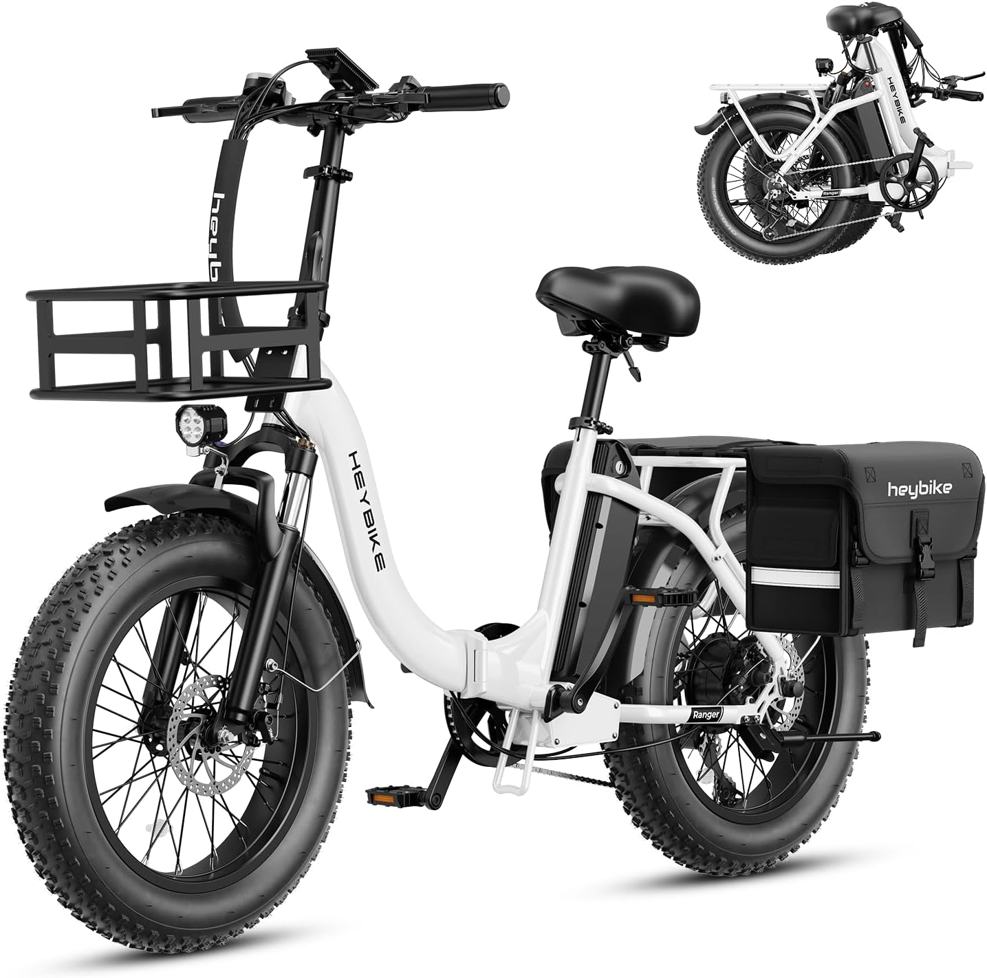 Heybike Ranger Electric Bike for Adults with Upgraded Motor