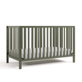 Storkcraft Morningside 5-in-1 Convertible Crib (Olive) - Timeless