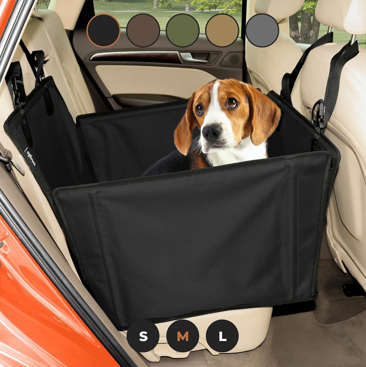 Wuglo Extra Stable Car Seat for Medium Dogs