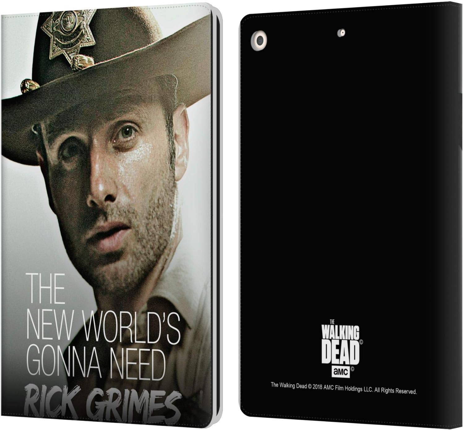 AMC The Walking Dead Deputy Hat Wallet Case for iPad