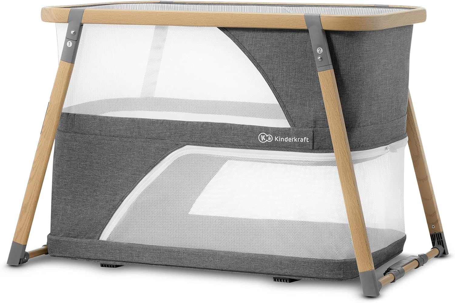 Kinderkraft Sofi Portable Travel Crib: 4-in-1 Baby Bed Solution