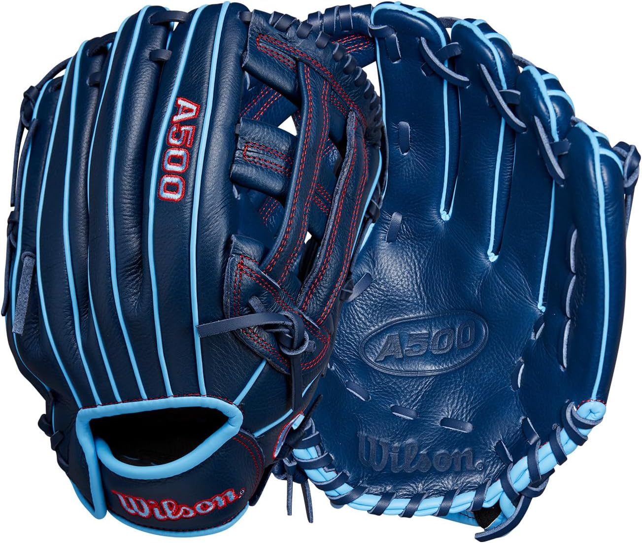 WILSON A500 Youth Baseball Gloves - Perfect for Young Players