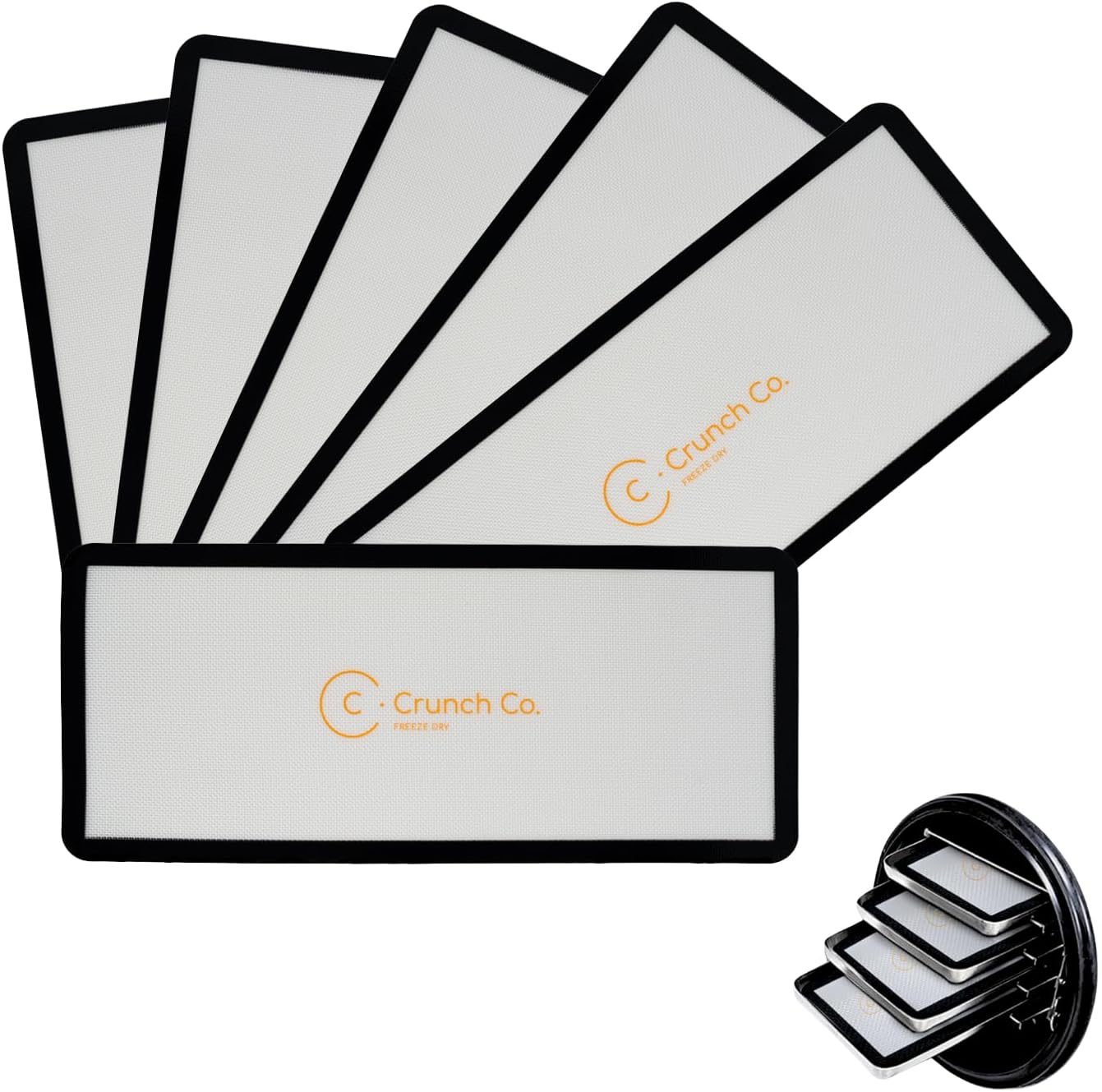 Silicone Mats for Harvest Right Freeze Dryer - 6 Pack Set