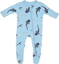 Unisex Zipper Closure Footies 0-24 Months - Bamboo Rayon Comfort