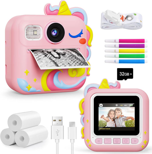 KOKODI Kids Instant Print Camera - Capture & Print Memories Instantly!