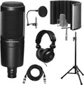 Audio-Technica AT2020 Cardioid Condenser Microphone Bundle Review
