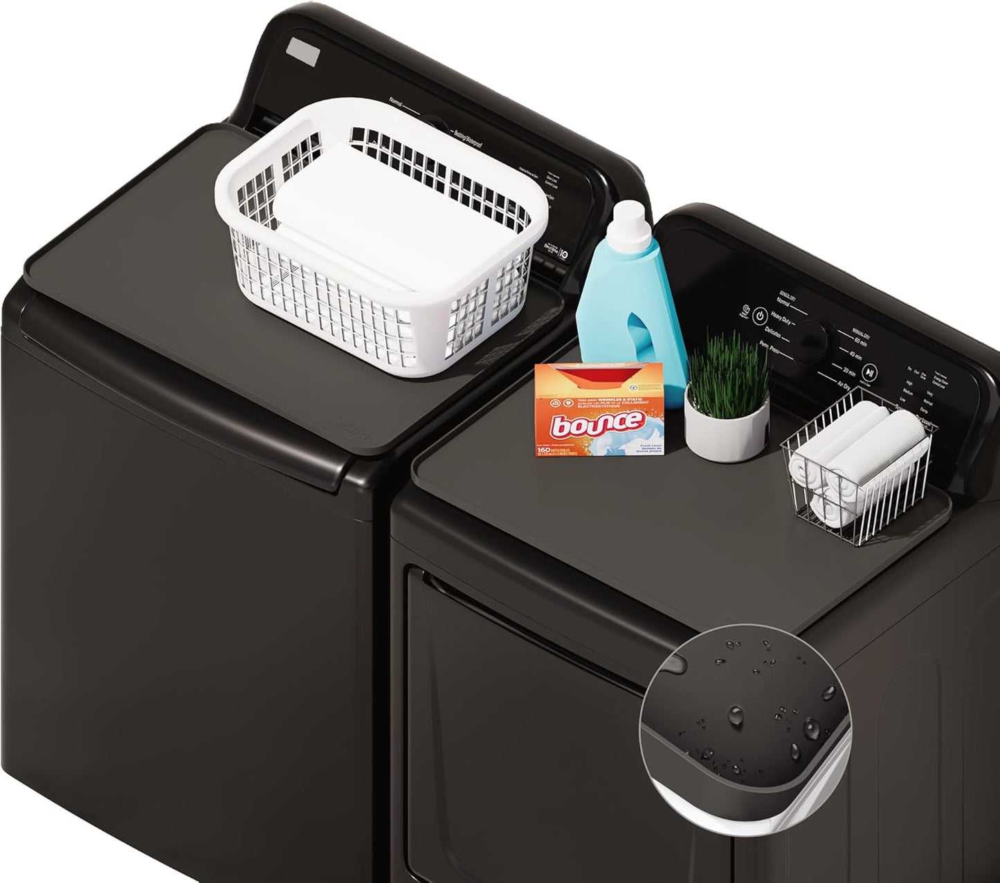 Washer and Dryer Covers for Top Load Protection and Style