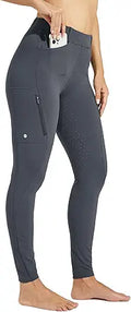 Willit Women's Fleece Riding Breeches Winter Riding Tights - Warm you