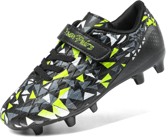 DREAM PAIRS Kids Soccer Cleats for Boys and Girls Football Shoes