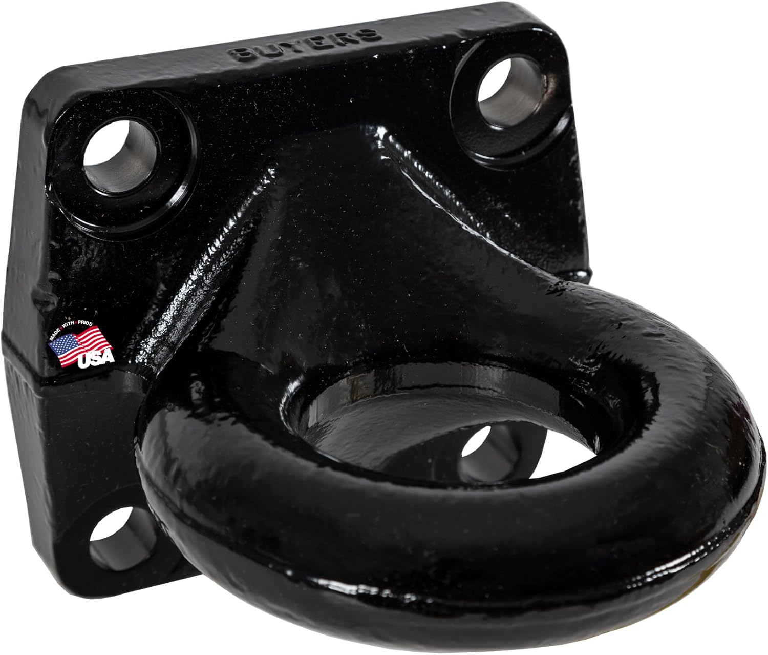 3 Inch Heavy-Duty 4 Bolt Mount Drawbar for Tough Towing Needs