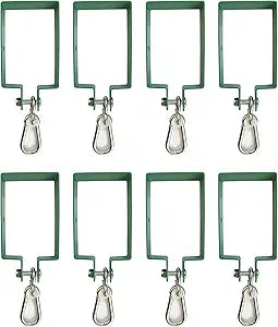Heavy Duty Steel Swing Hangers for Wooden Sets with Snap Hooks