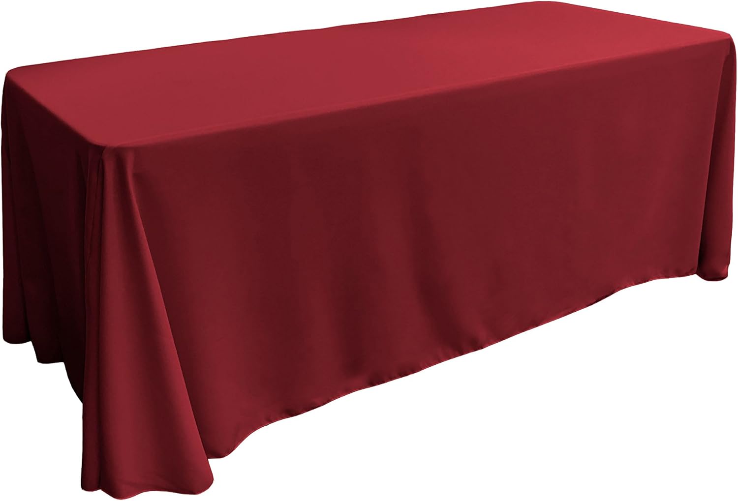 LA Linen Polyester Poplin Washable Tablecloth for Events and Dining