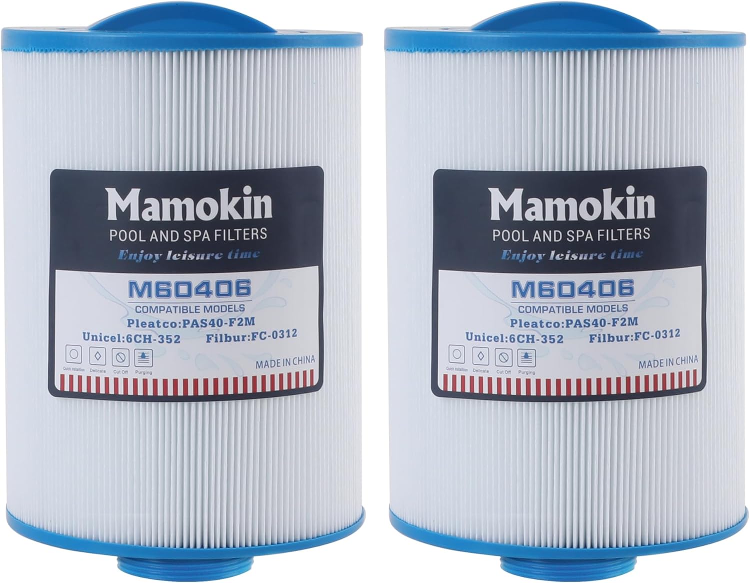 6CH-352 Spa Filter Cartridge for Hot Tubs - 2 Pack