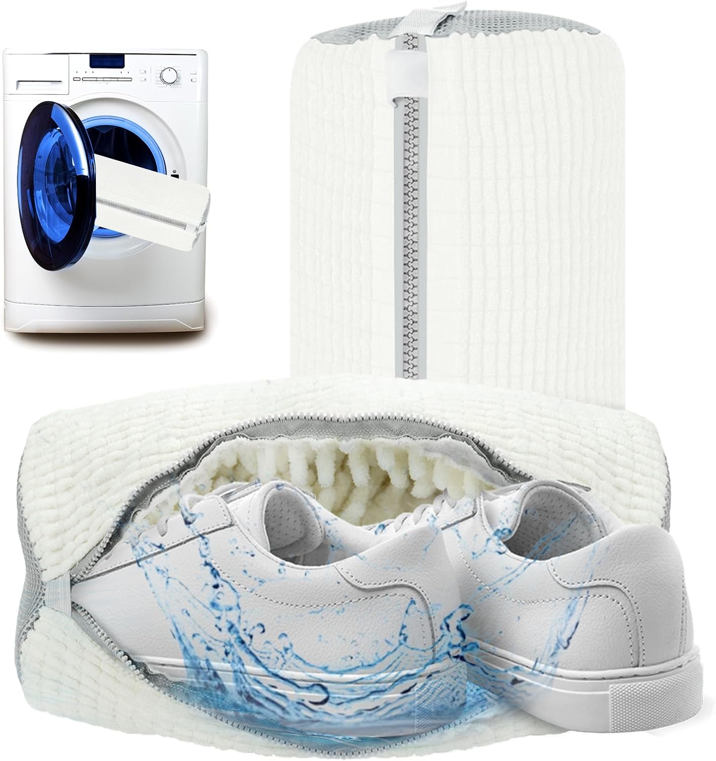 Aivher Shoe Washing Bags - 360Deep Cleaning Power!