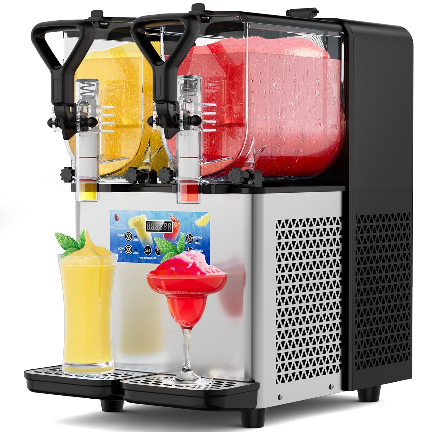 Fast-Cool LED Margarita Machine by Mirfee
