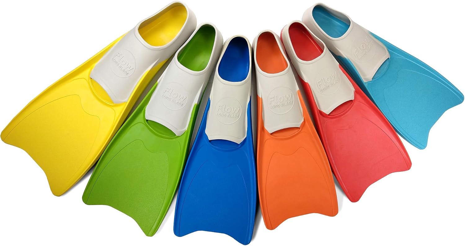 Flow Premium Rubber Long Fins for Swim and Lap Training Review