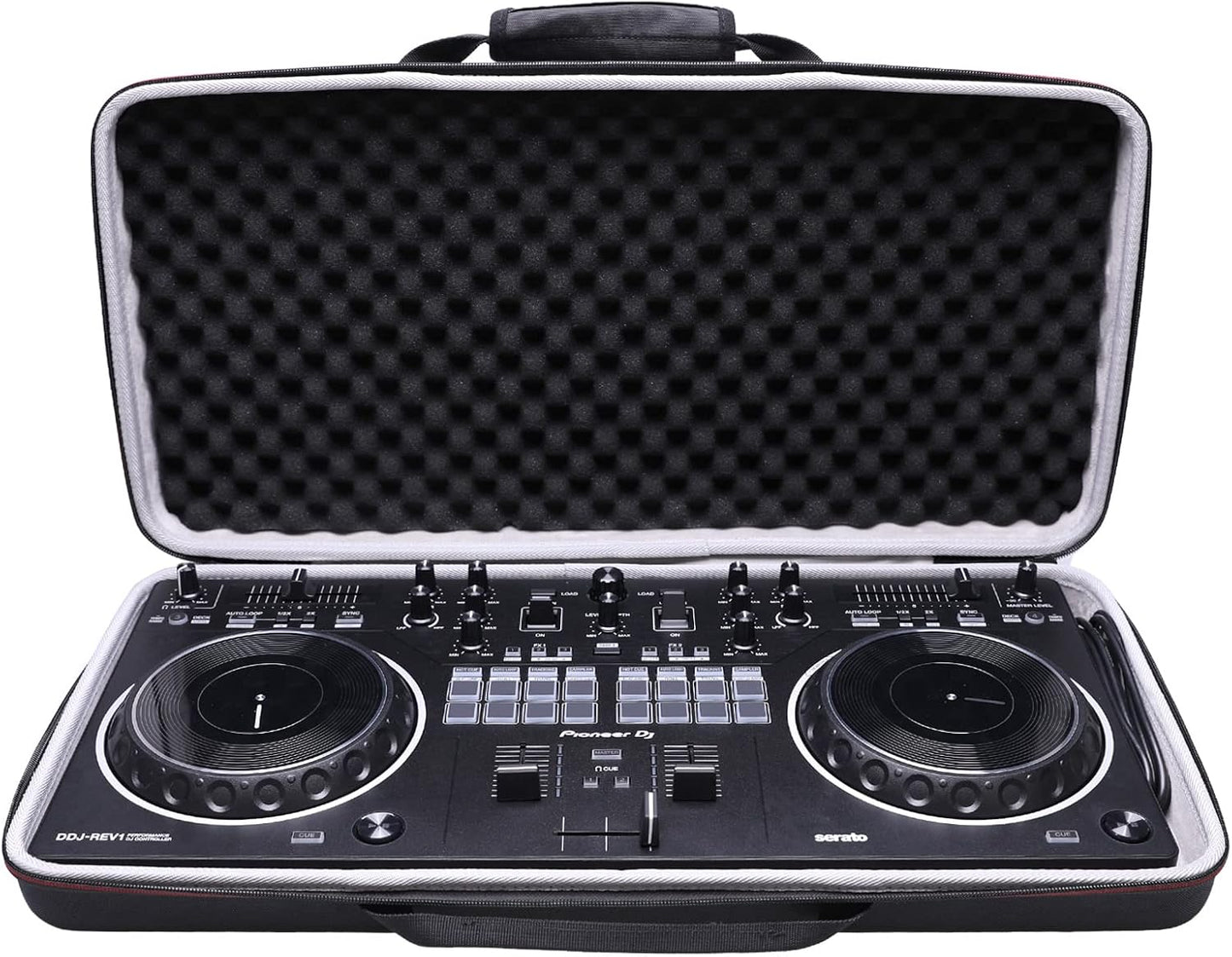 LTGEM EVA Hard Case for Pioneer DJ DDJ-REV1 - Travel Bag